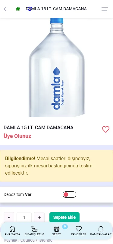 Çorlu Su screenshot